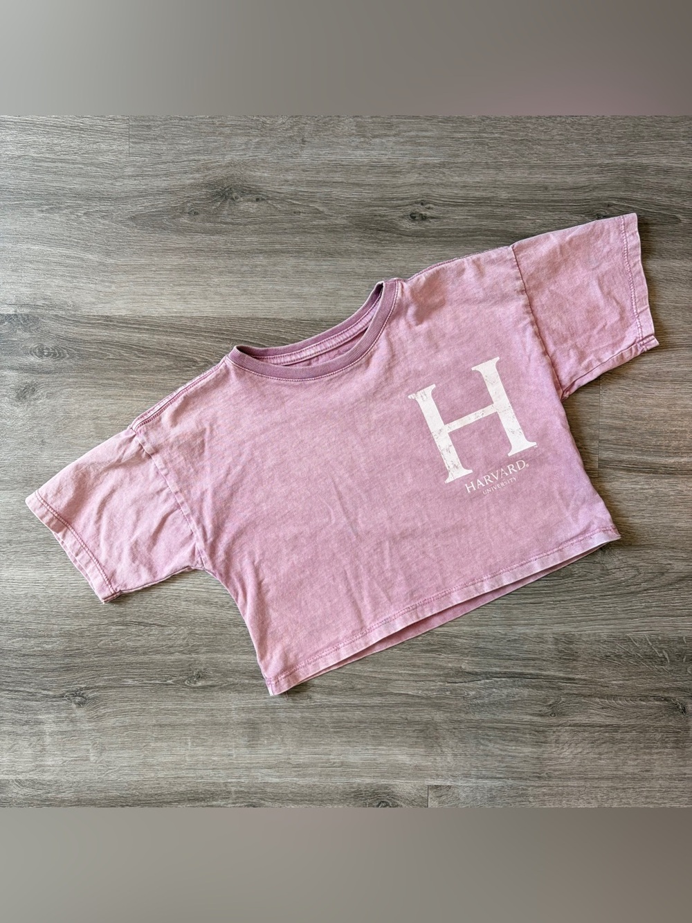 Cotton On Kids Harvard cropped top